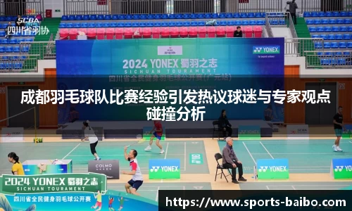 成都羽毛球队比赛经验引发热议球迷与专家观点碰撞分析
